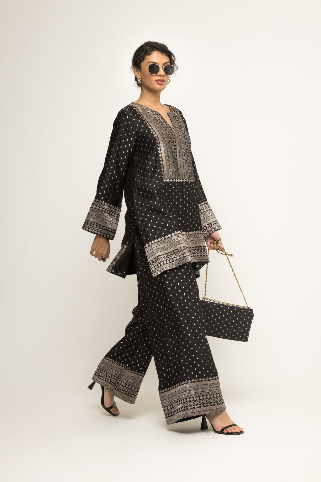 Black Kurta