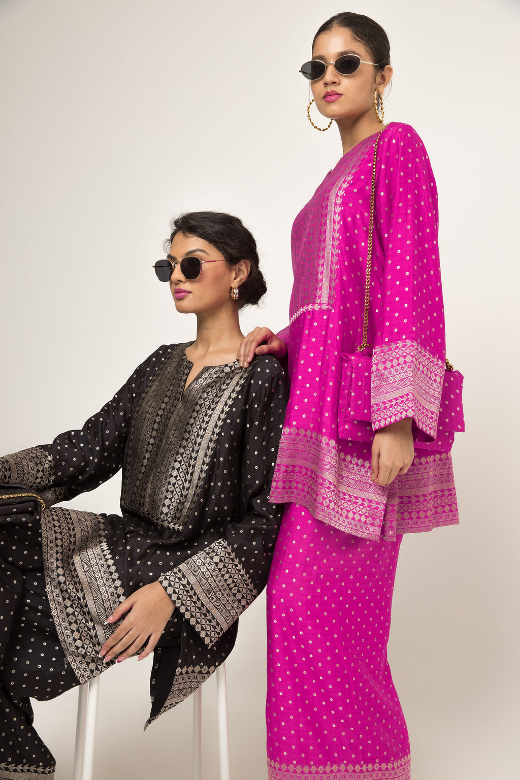 Black Kurta