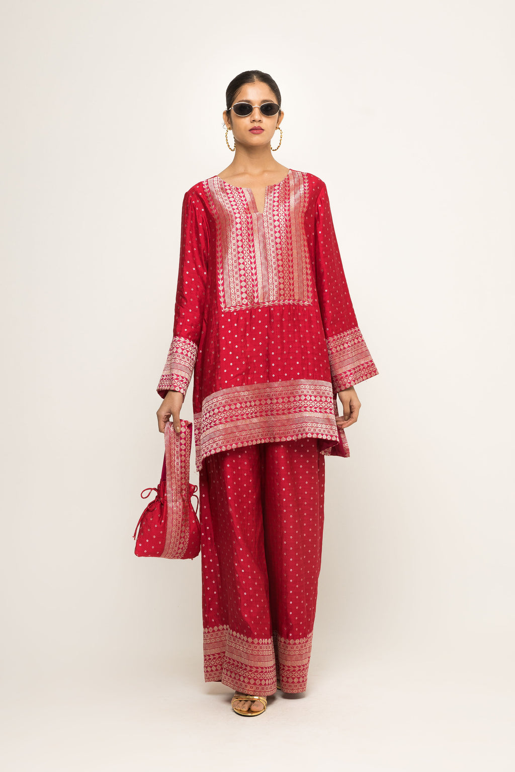 Red Kurta