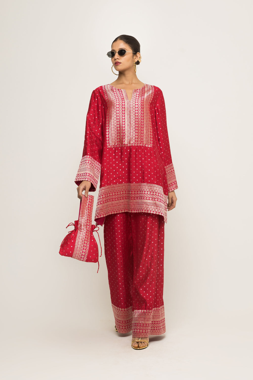 Red Kurta