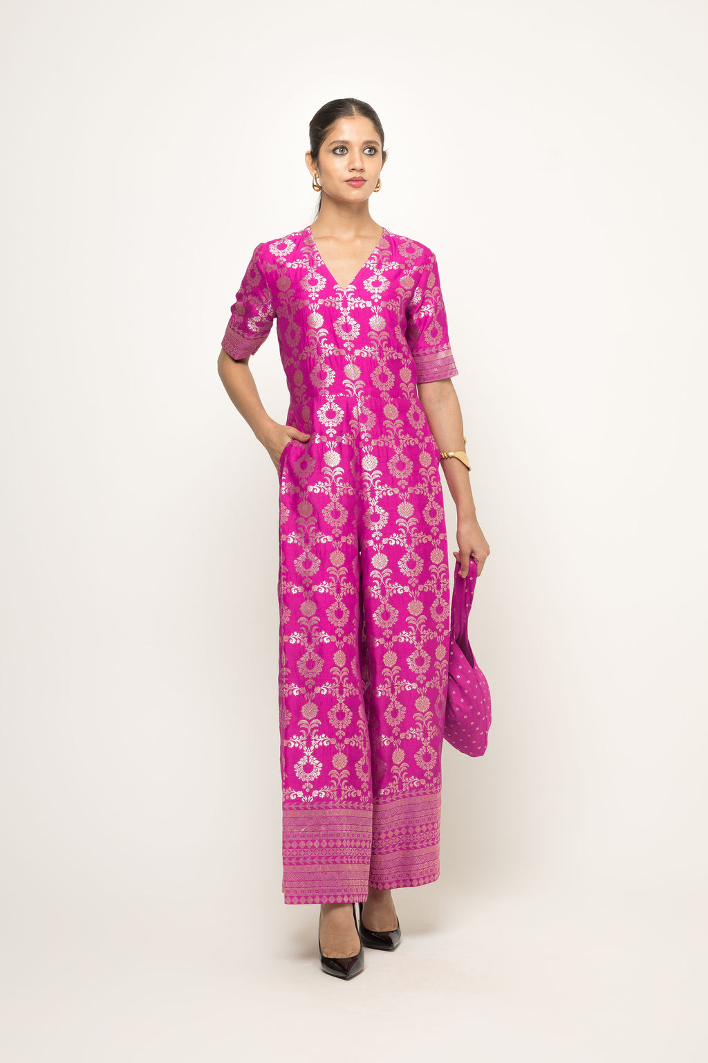 Pink Jumpsuit