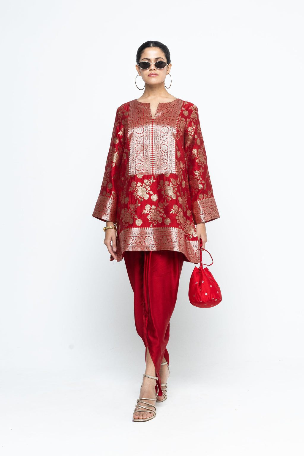 Red Kurta