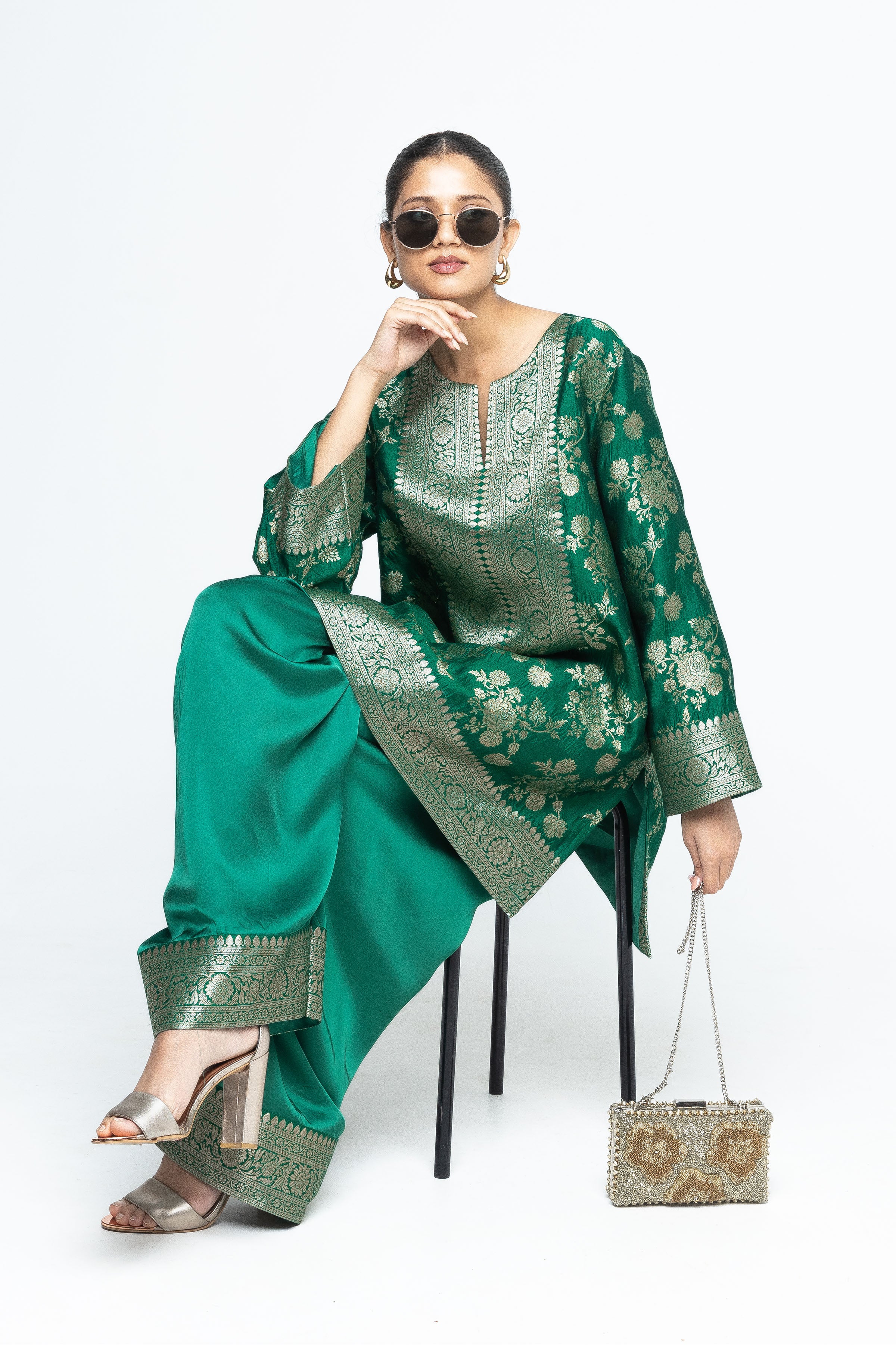 Green Kurta