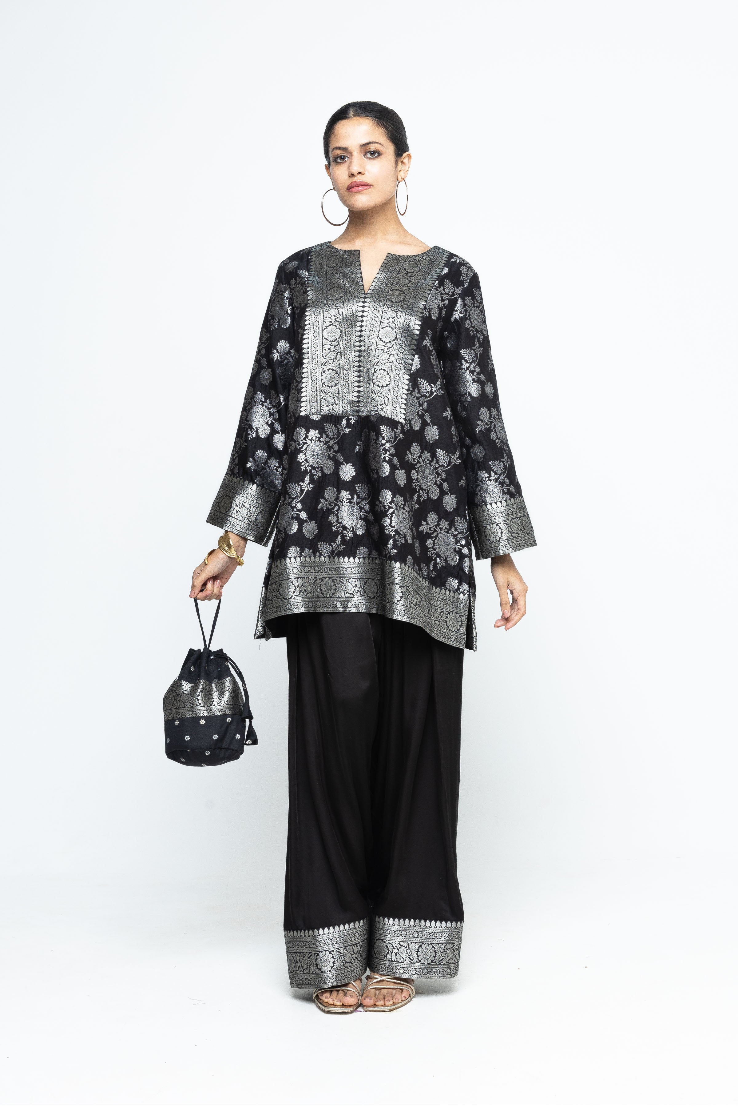 Black Kurta