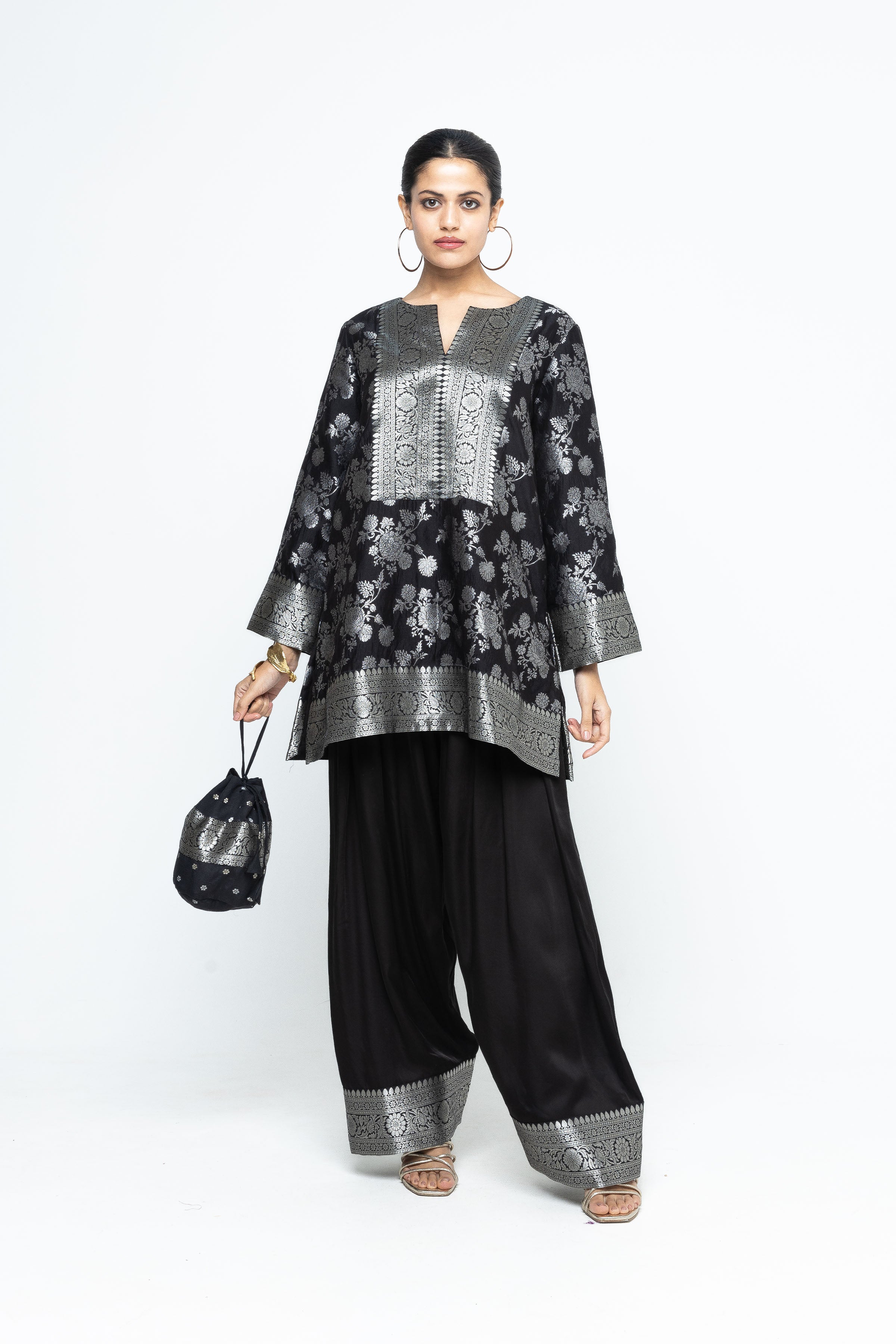 Black Kurta