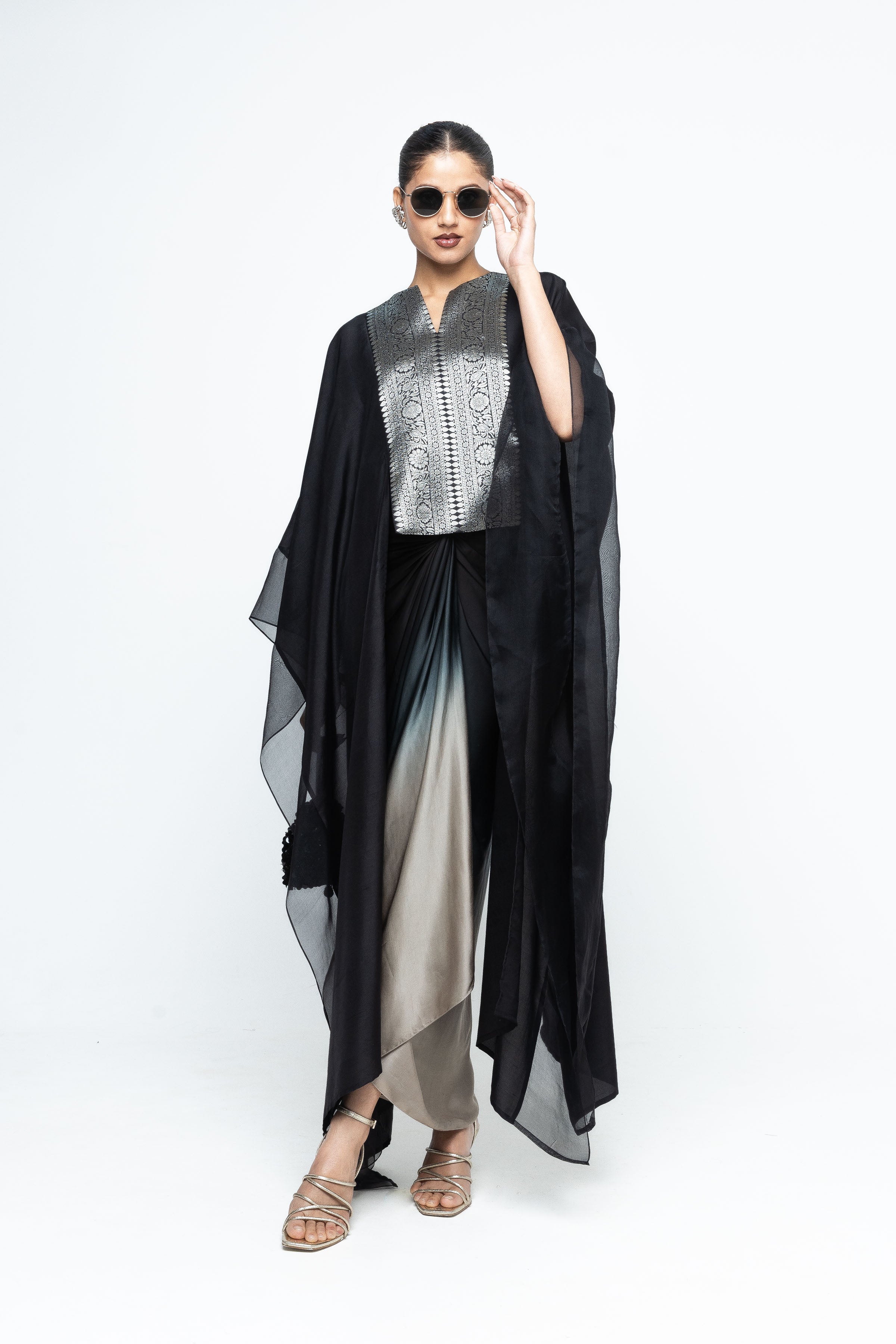 Black Cape Set