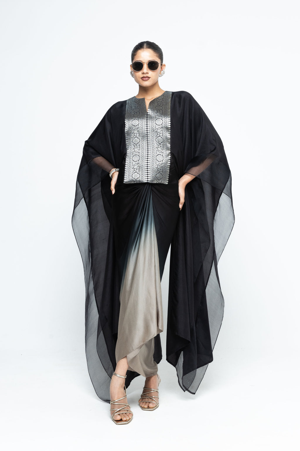 Black Cape Set
