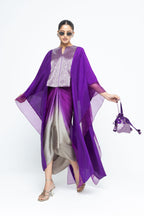 Purple Cape Set