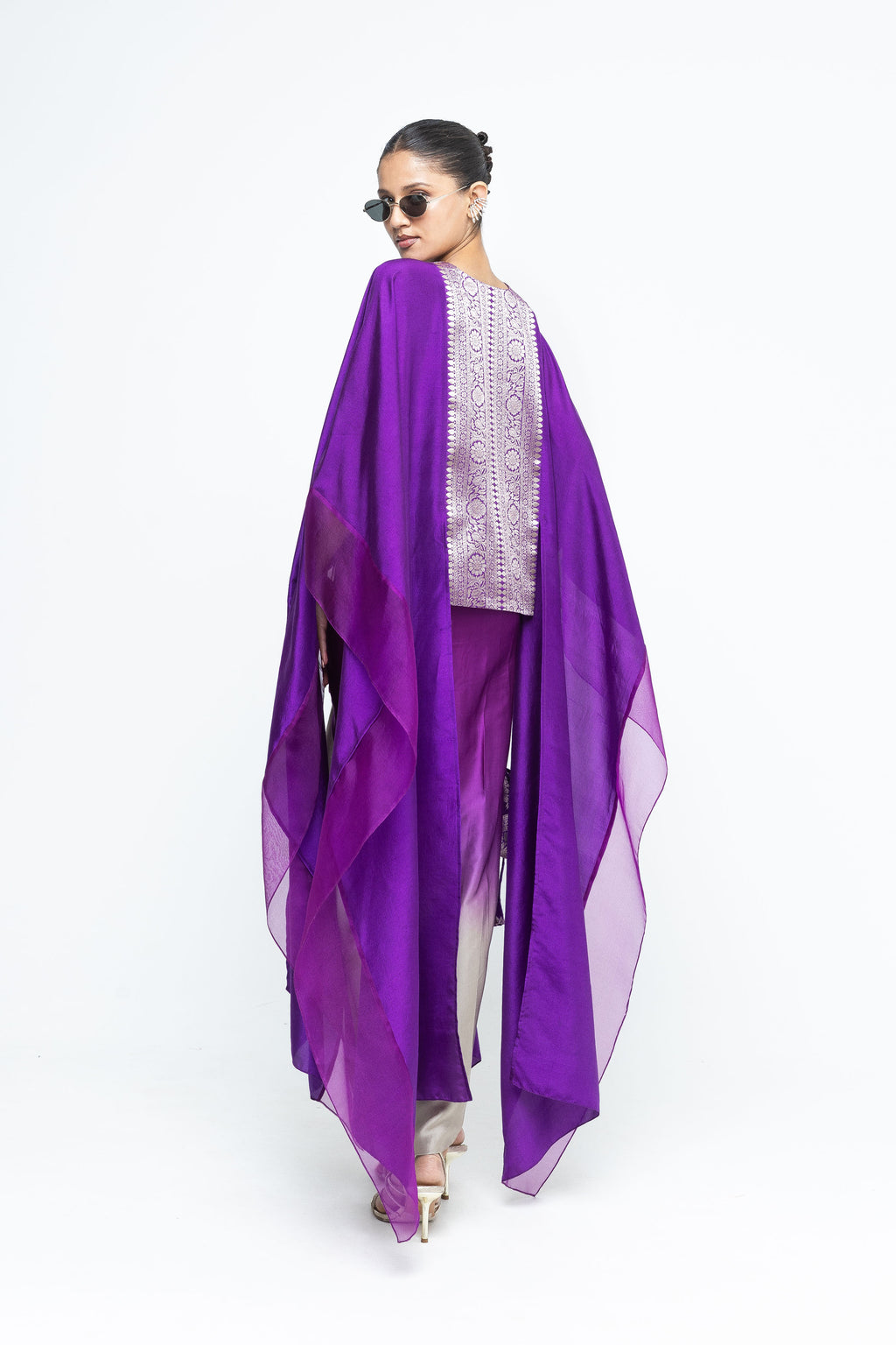 Purple Cape Set