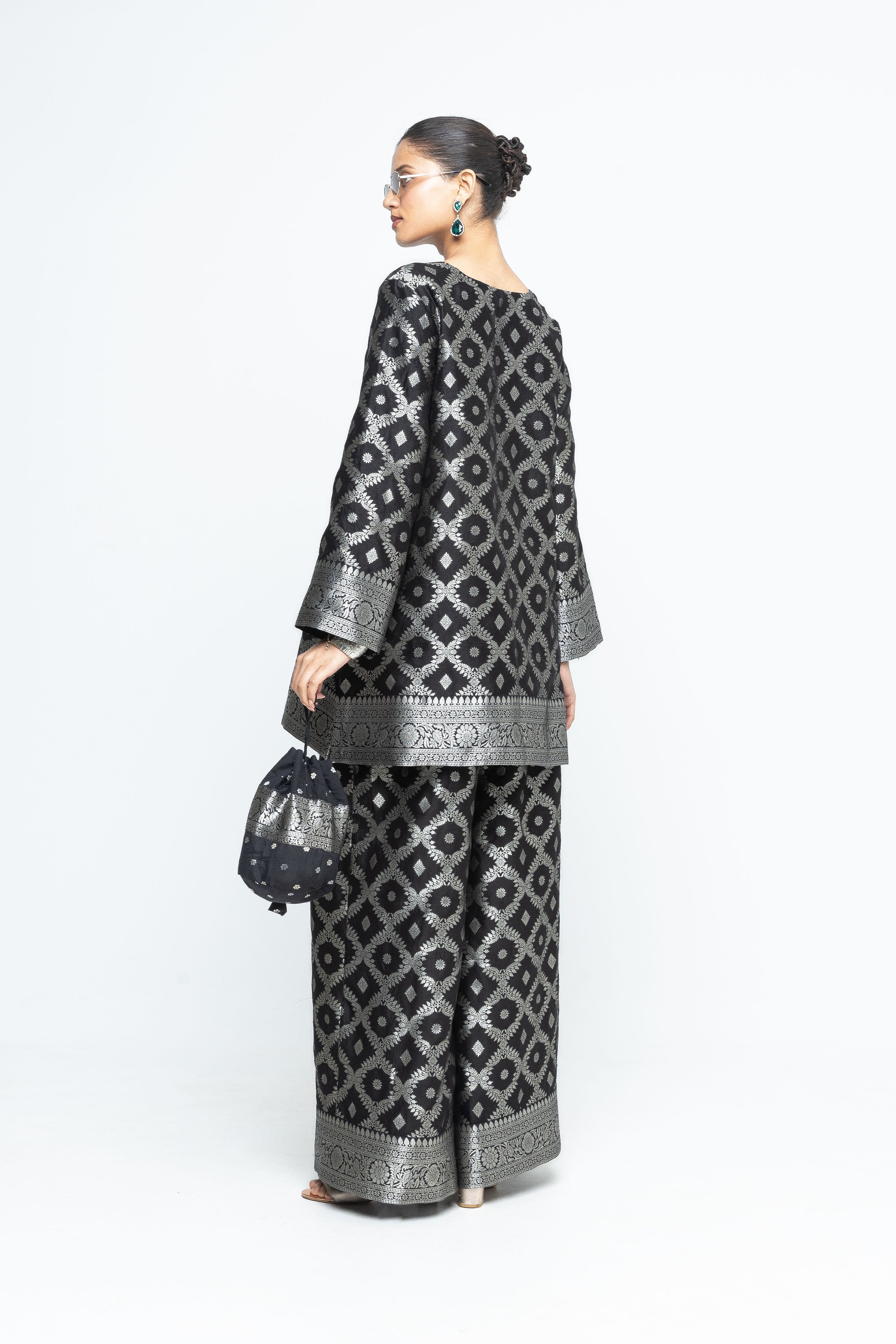Black Kurta