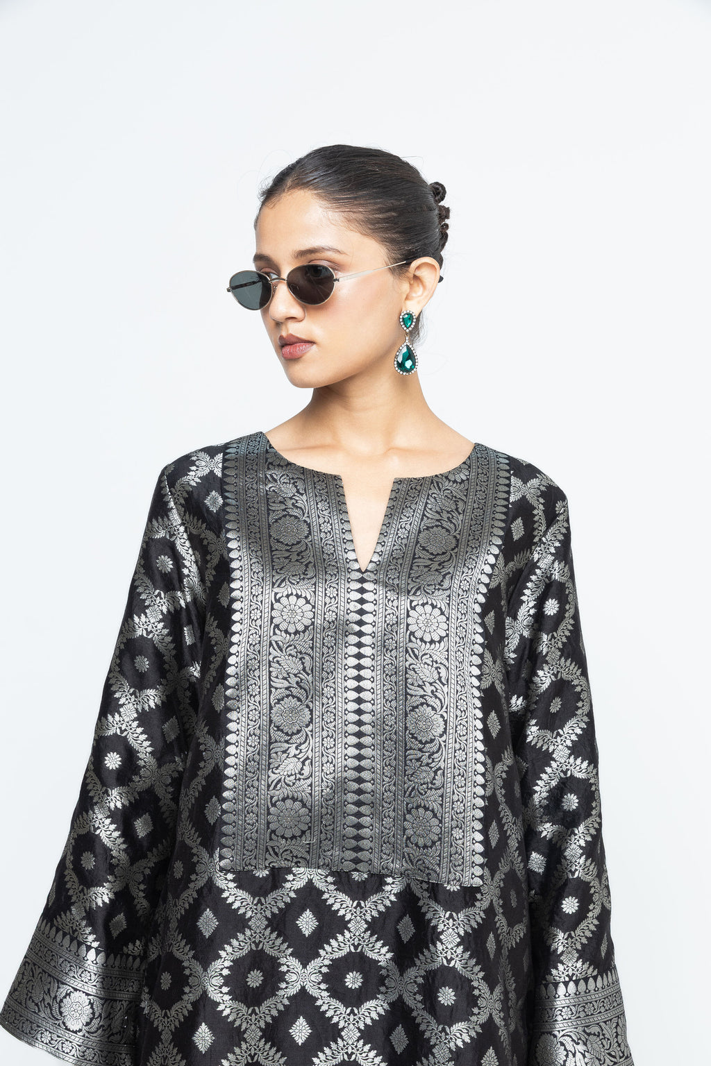 Black Kurta