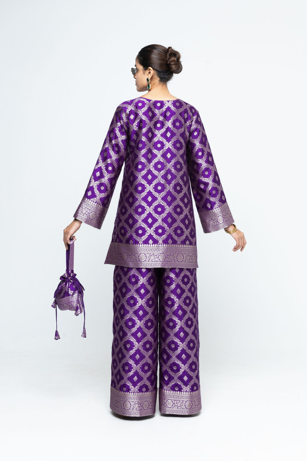 Purple Kurta