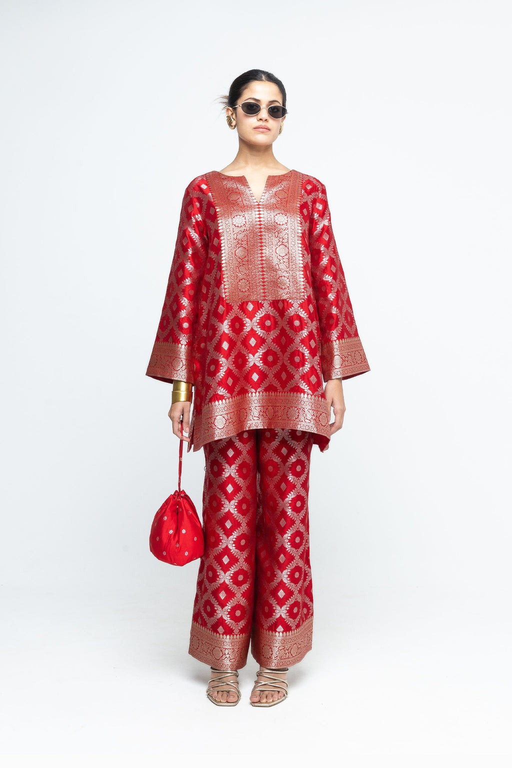 Red Kurta