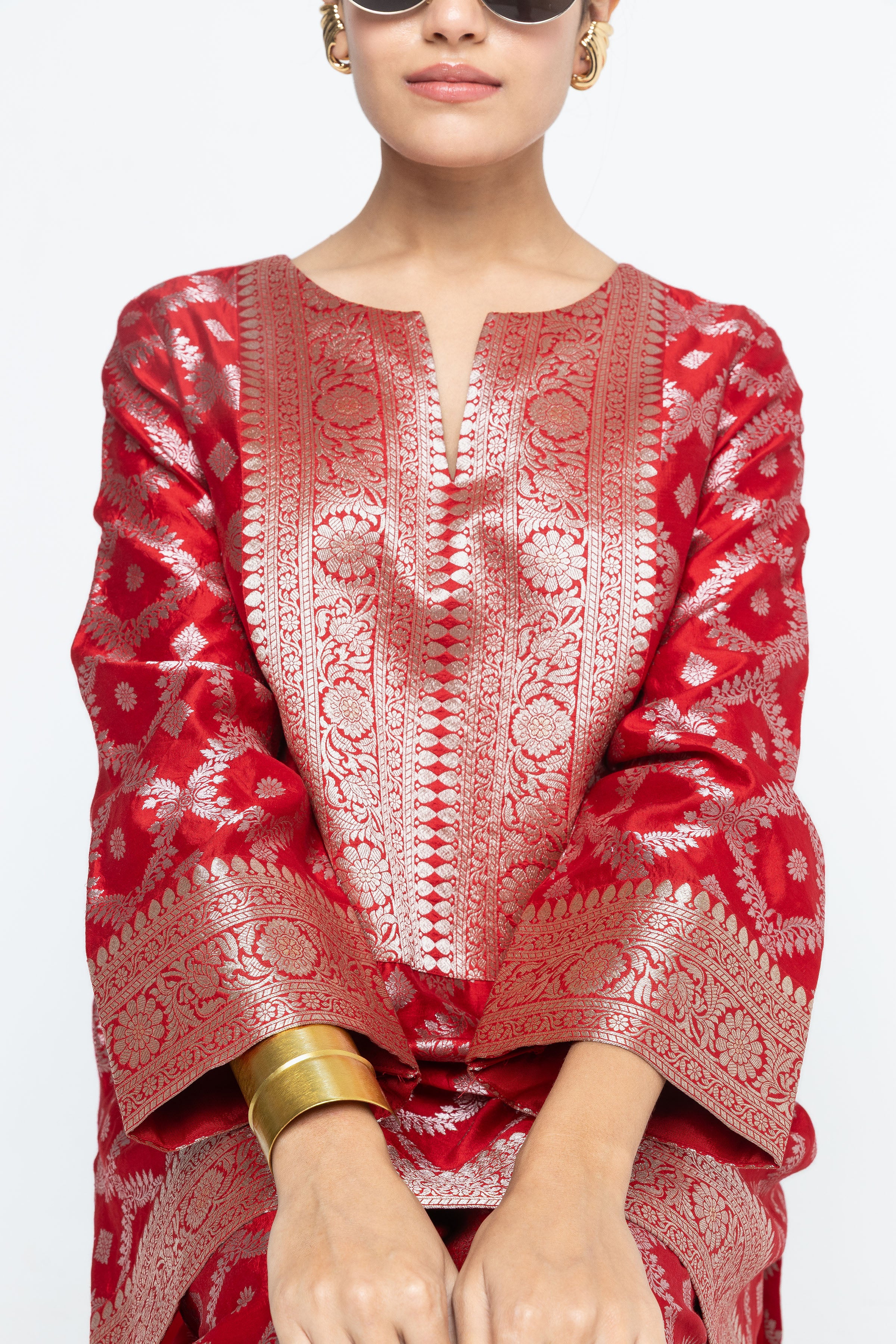 Red Kurta