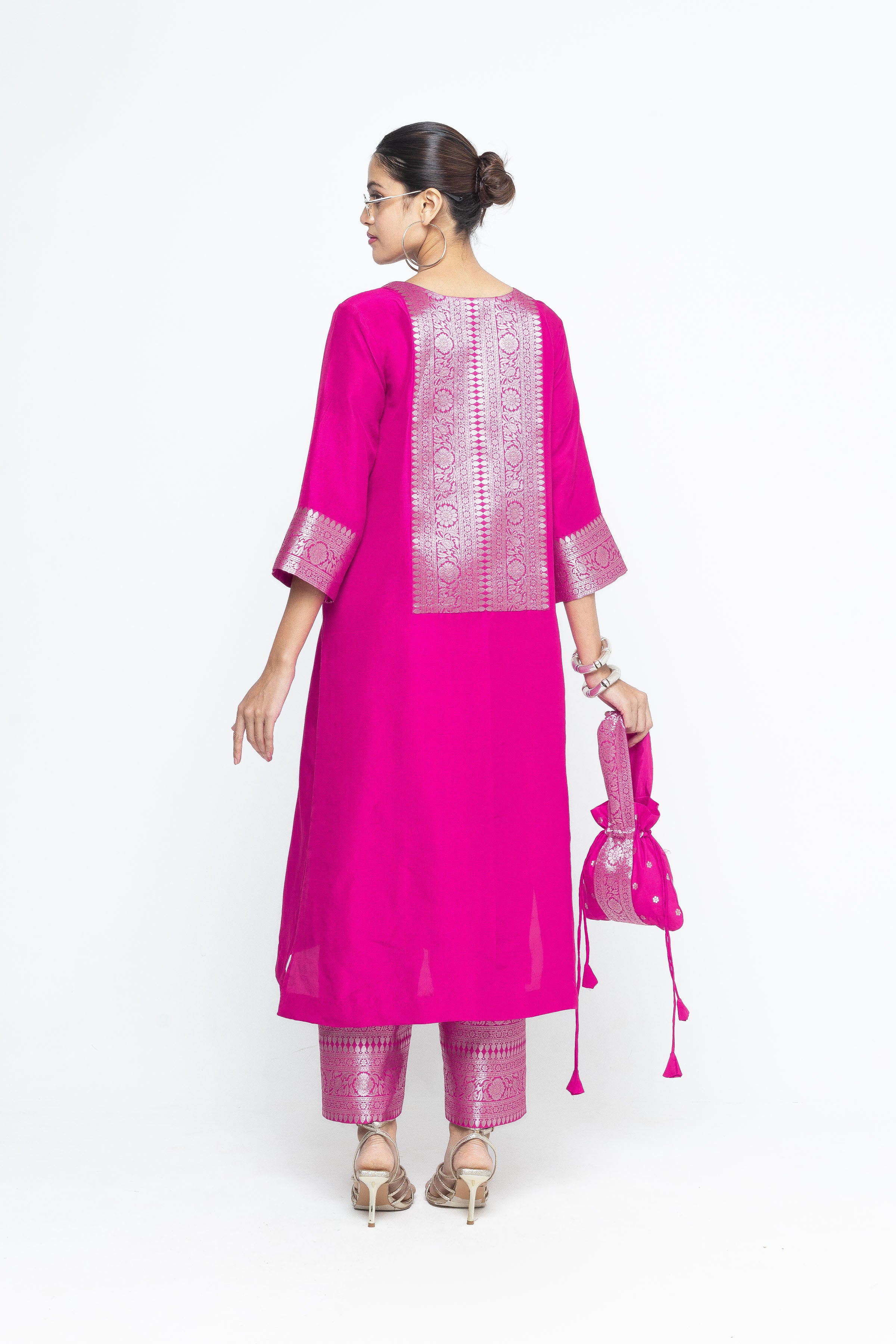 Pink Kurta