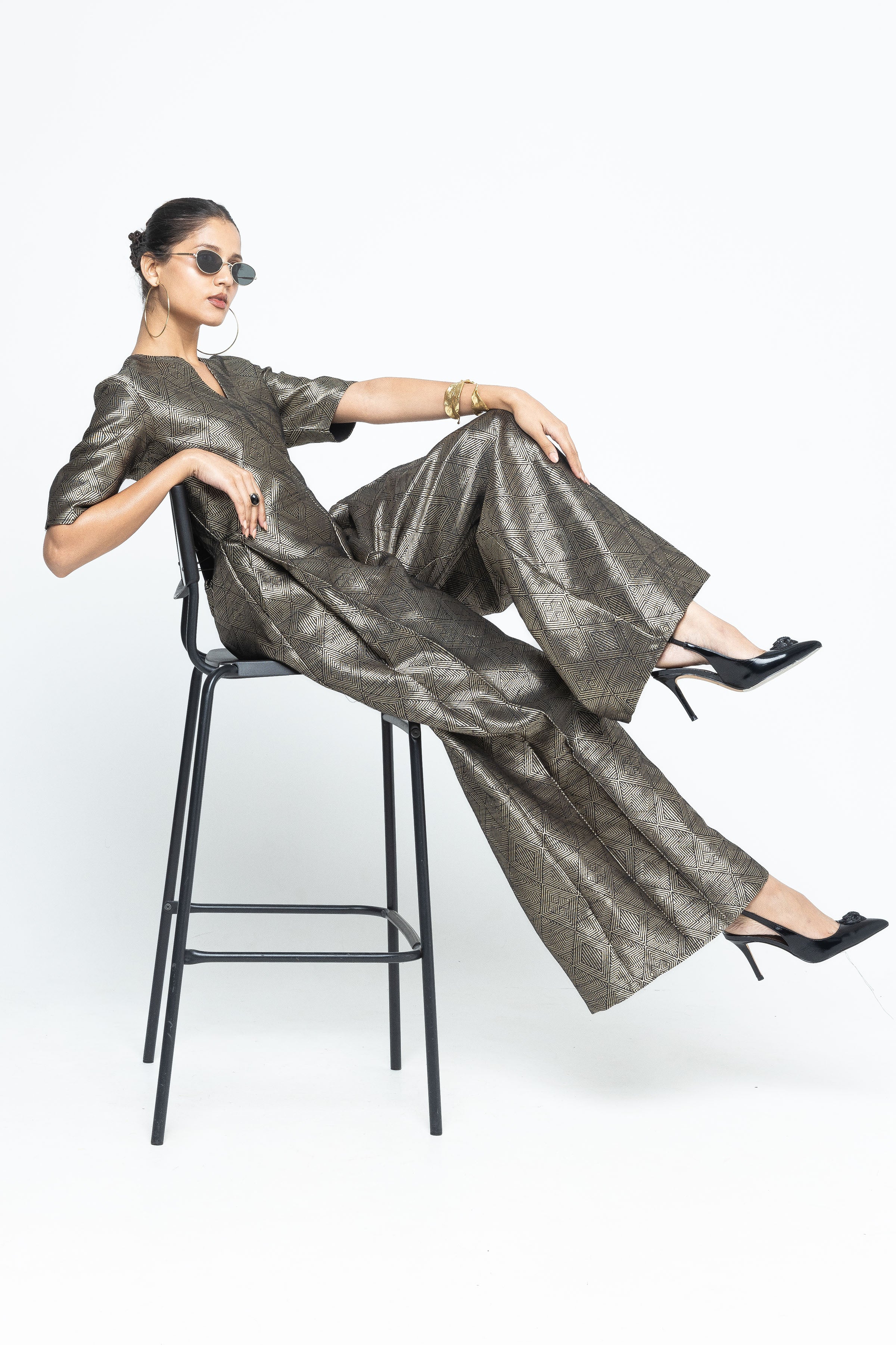 Black Gold Jumpsuit