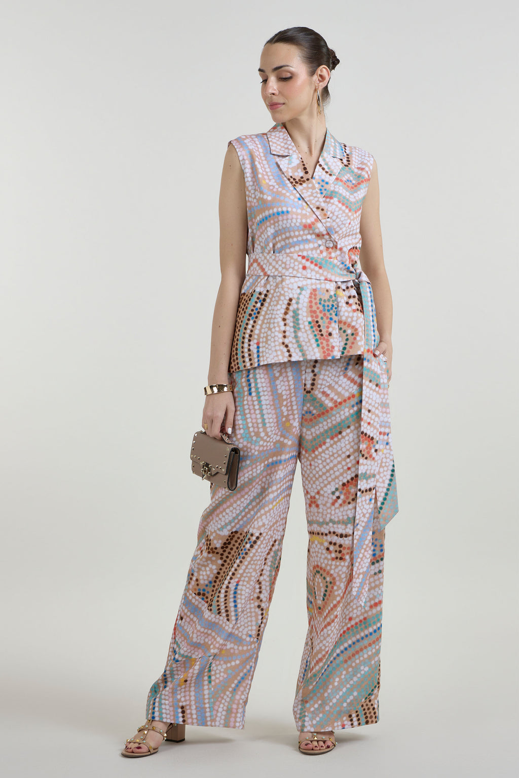 Blazer Pant Belt Multicolor
