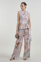Blazer Pant Belt Multicolor