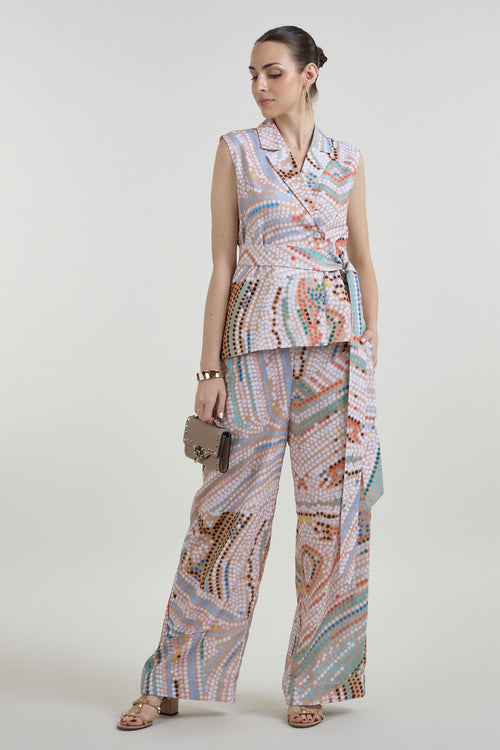 Blazer Pant Belt Multicolor