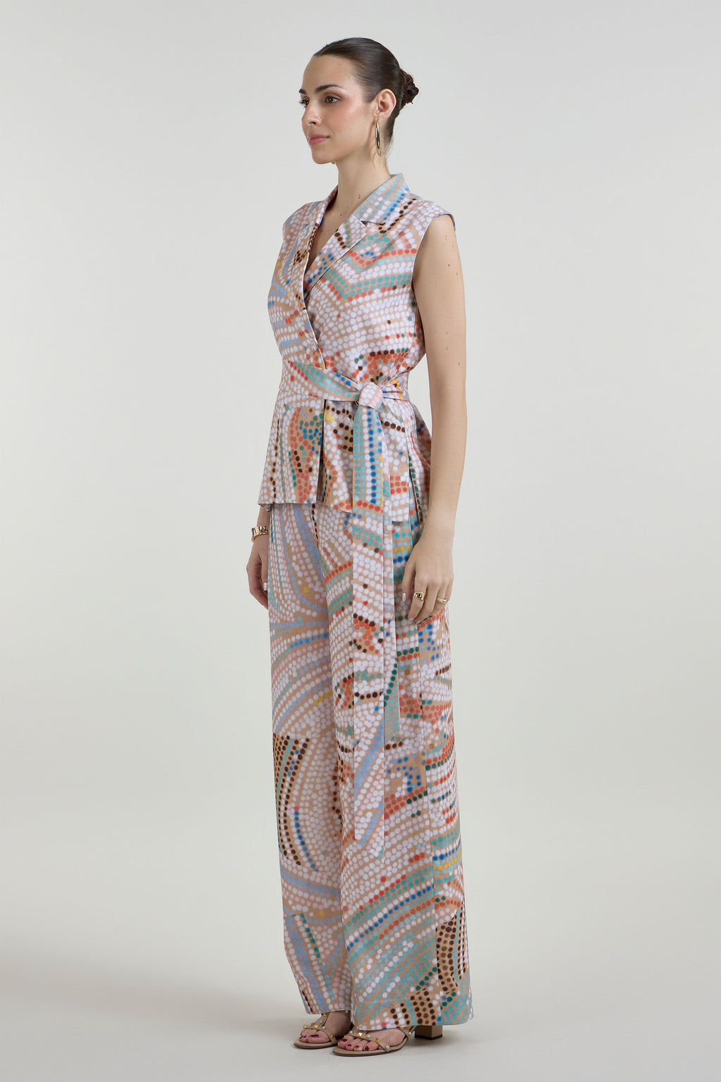 Blazer Pant Belt Multicolor