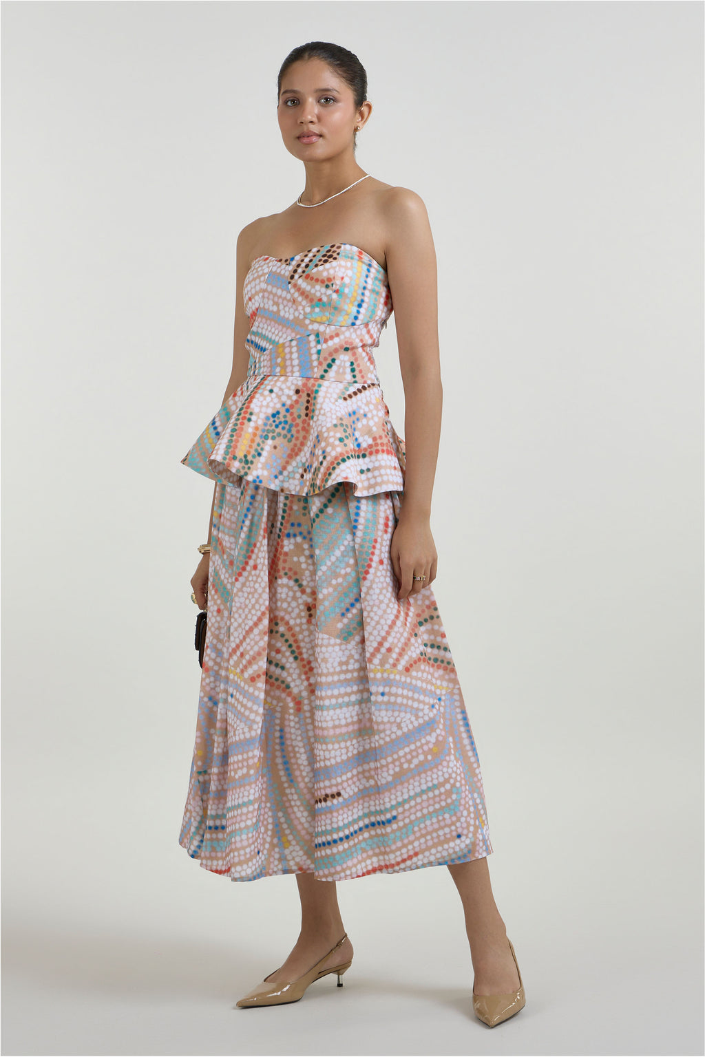 Skirt Peplum Multicolor