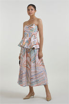 Skirt Peplum Multicolor