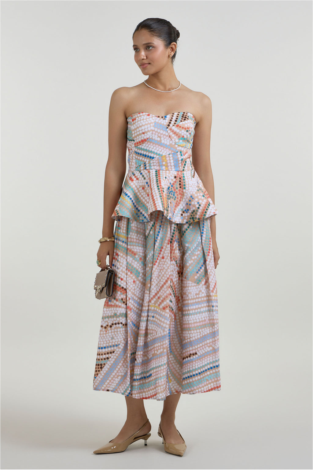 Skirt Peplum Multicolor