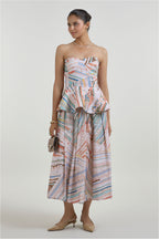 Skirt Peplum Multicolor