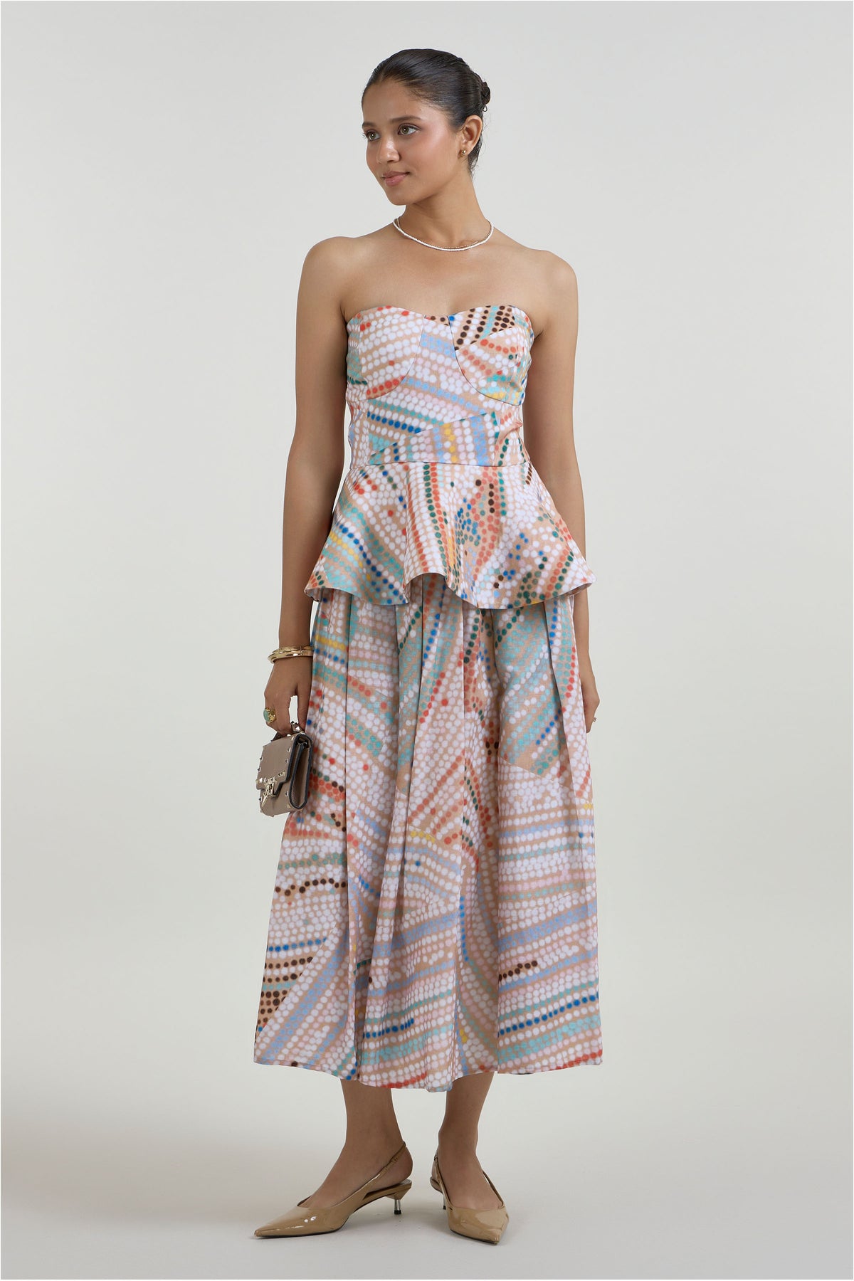 Skirt Peplum Multicolor