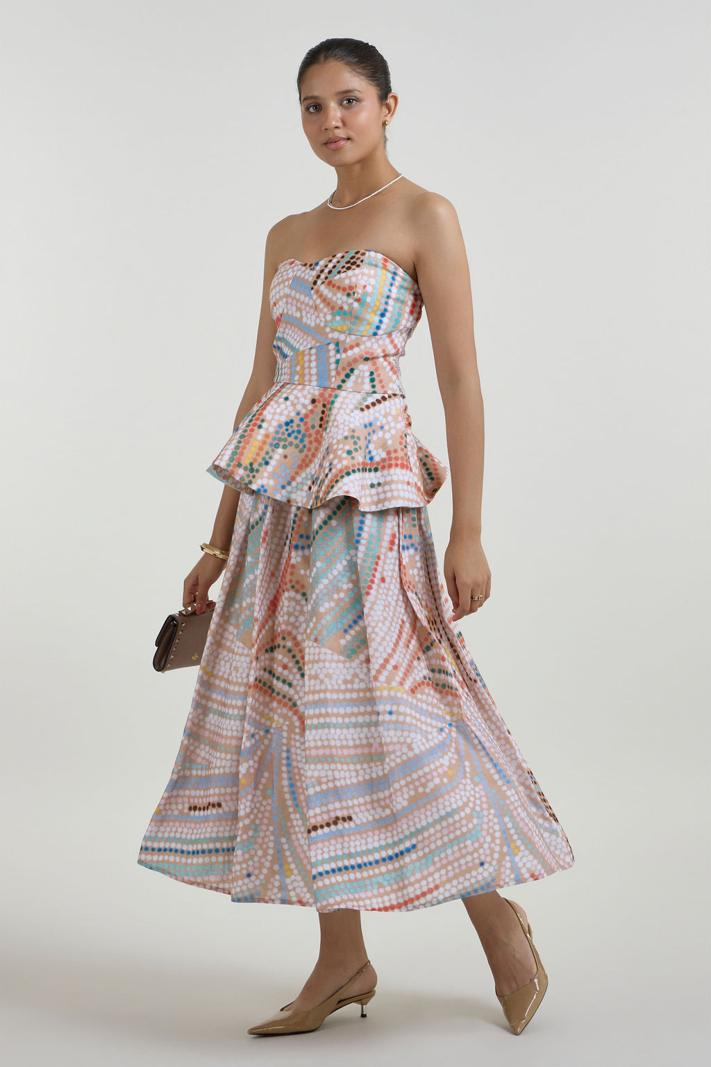 Skirt Peplum Multicolor