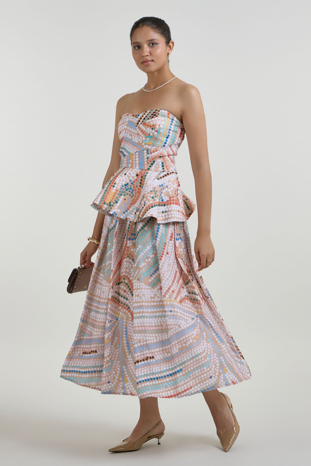 Skirt Peplum Multicolor