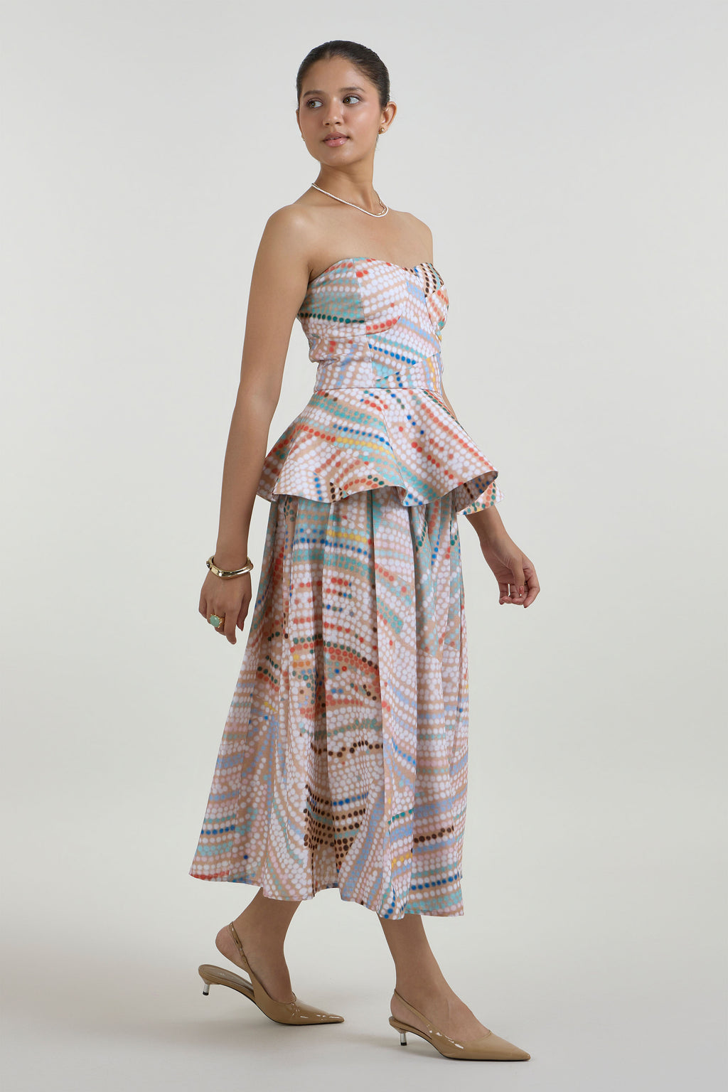 Skirt Peplum Multicolor