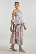 Skirt Peplum Multicolor