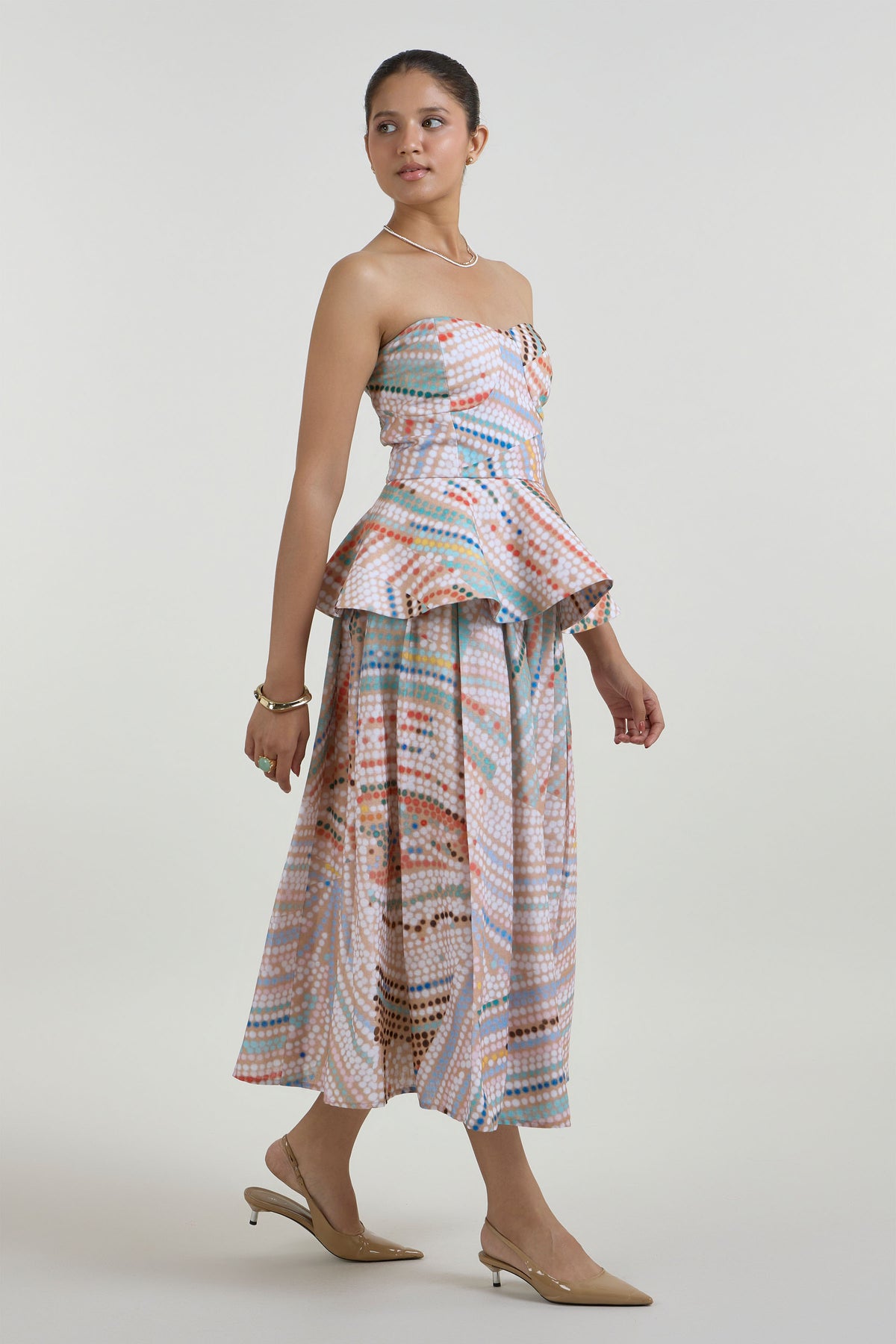Skirt Peplum Multicolor