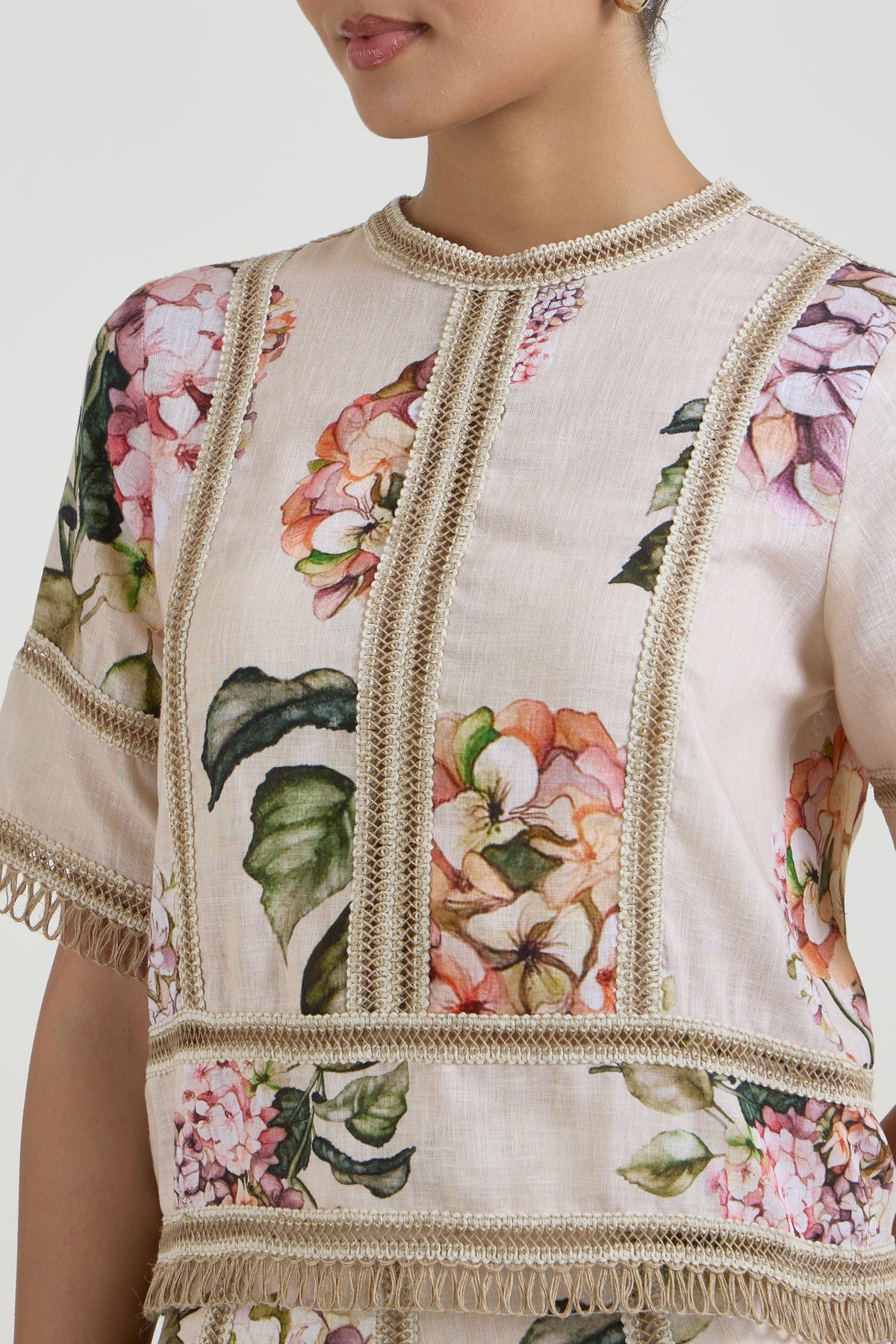 Skirt Top Light Yellow