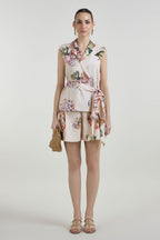 Jacket Shorts Light Yellow