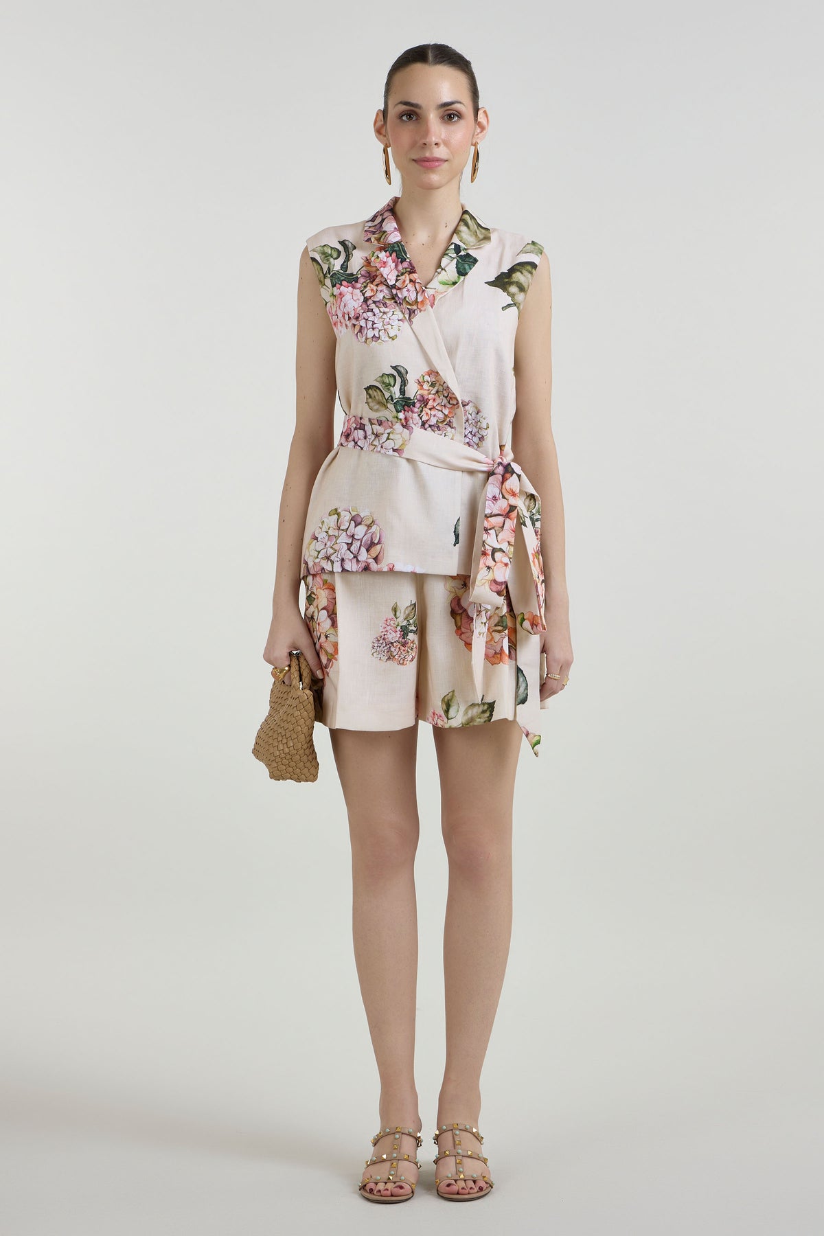 Jacket Shorts Light Yellow