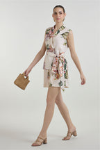 Jacket Shorts Light Yellow