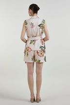 Jacket Shorts Light Yellow