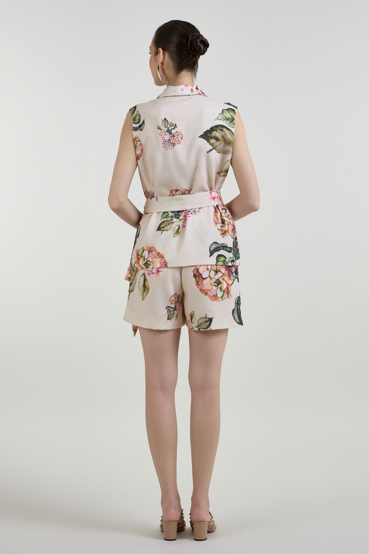 Jacket Shorts Light Yellow