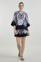 Tunic Top Shorts Black