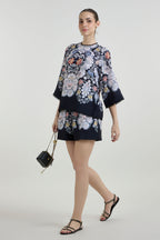 Tunic Top Shorts Black