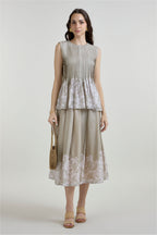 Skirt Top Khaki
