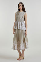 Skirt Top Khaki