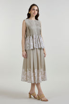 Skirt Top Khaki