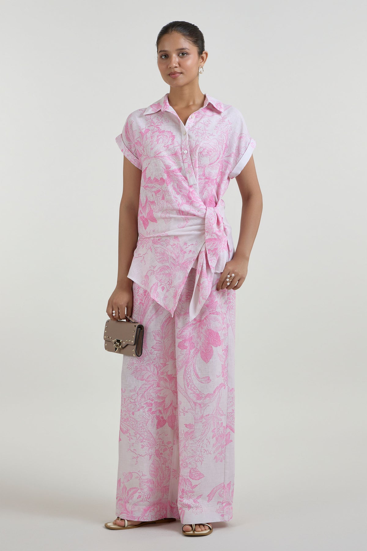 Top Pant Pink Ivory