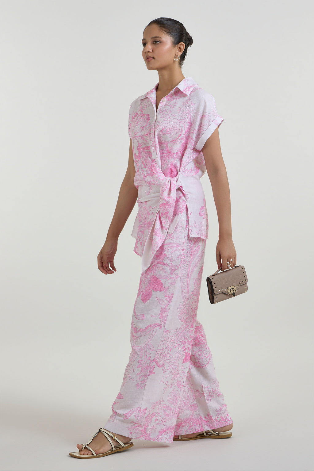 Top Pant Pink Ivory