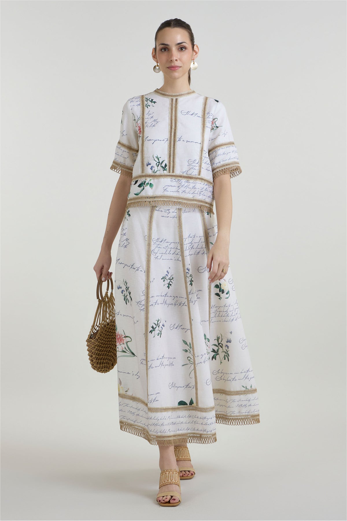 Skirt Top Ivory