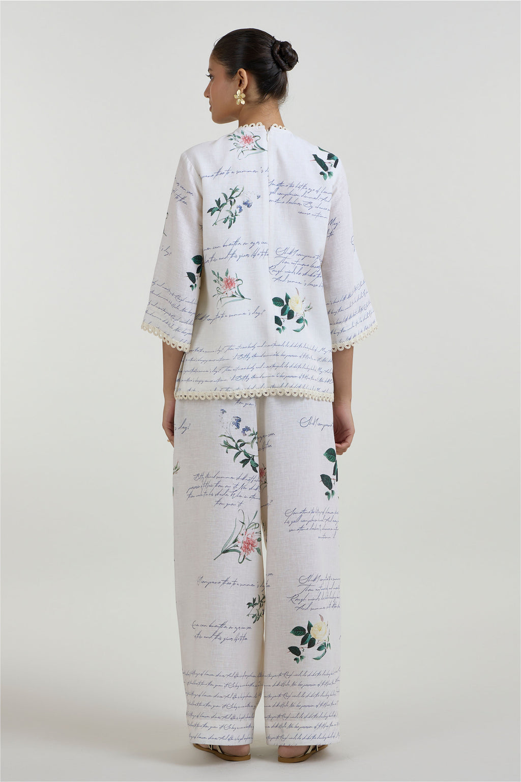 Tunic Top Pant Ivory