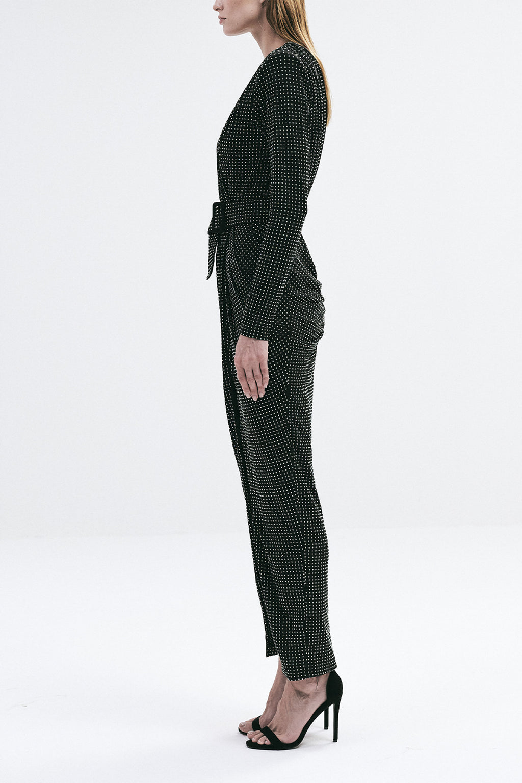 DRESS BELT GREY BLACK SAGE GREEN